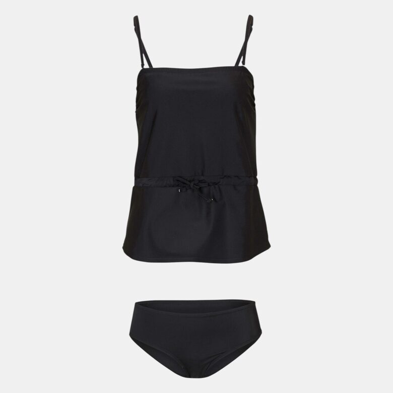 BPC collection черный купальник с топом, комплект, размер 3XL